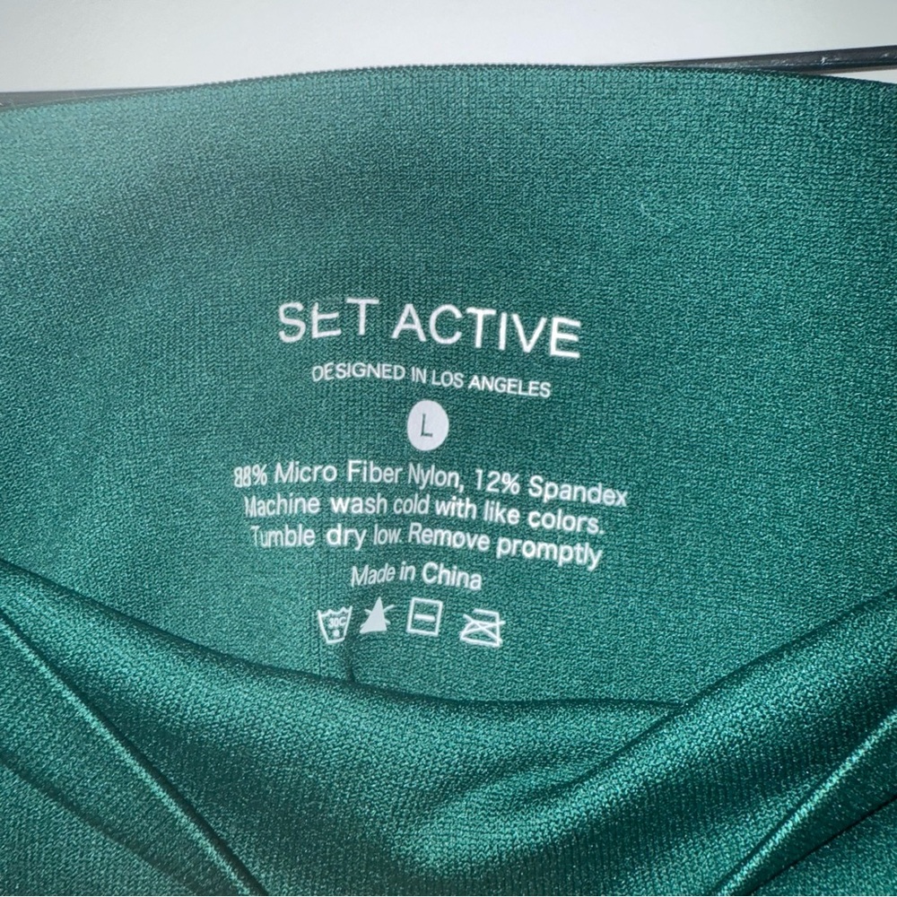 SET Active Sculptflex Bike Shorts in Mojito - Picture 5 of 5